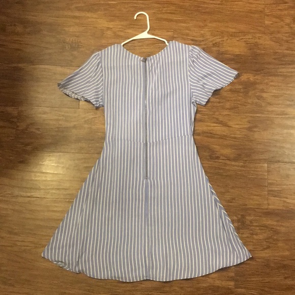 Blue, Striped Sundress - Xhileration, Size Small - Picture 2 of 3
